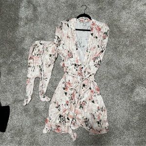 Mommy and me robe and onesie